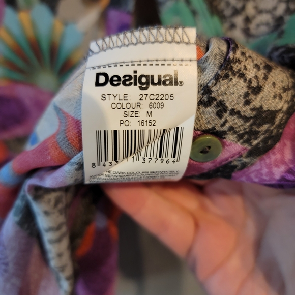 Desigual Multicolor Floral Shirt - Picture 4 of 6